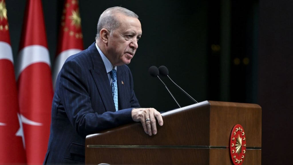 Kabine toplantısı sonrasında açıklama yapan Cumhurbaşkanı Erdoğan